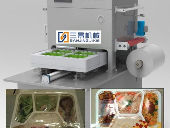 Empaquetadora MAP de comida rápida