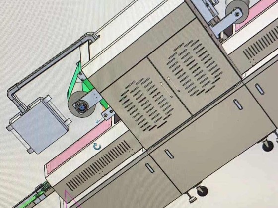 Maquinaria de envasado al vacío de mariscos frescos