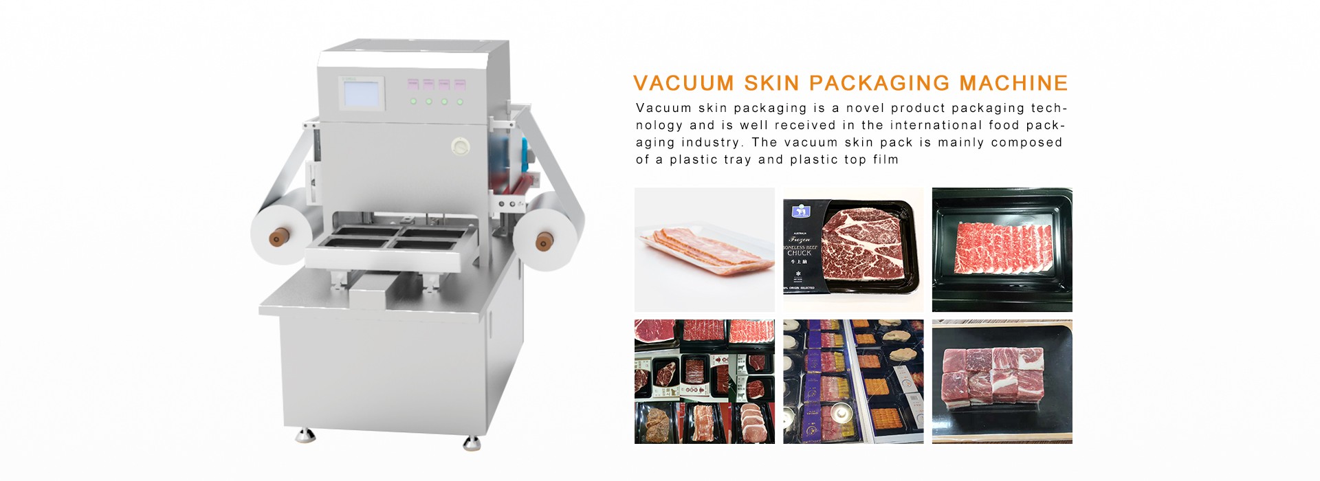 Automatische Vakuum-Skin-Verpackungsmaschine