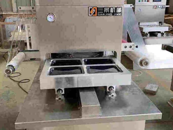 Vacío bacalao piel Máquina de embalaje