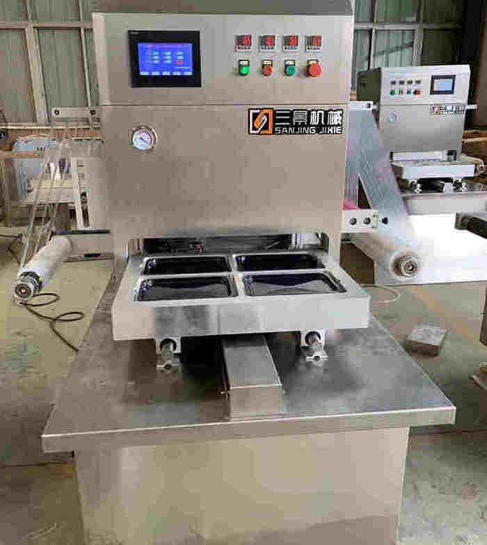 Vacío bacalao piel Máquina de embalaje