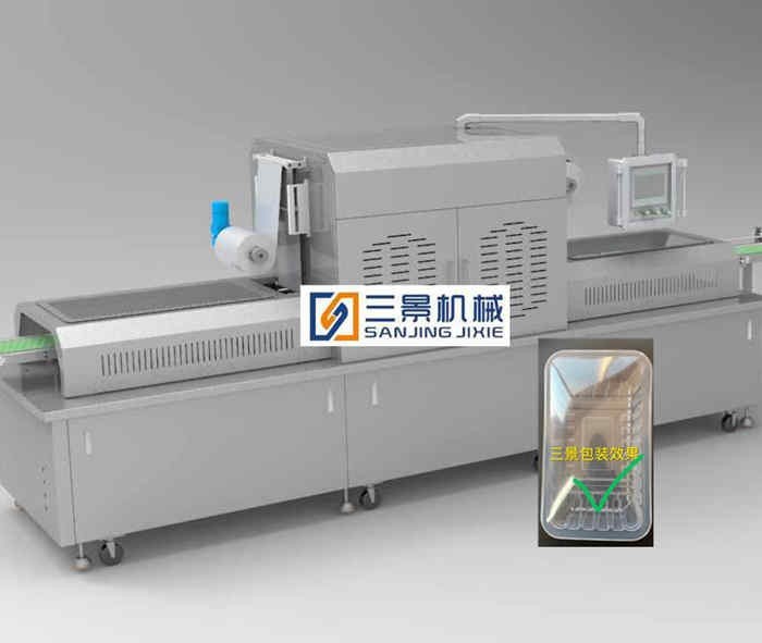 Máquina de envasado en atmósfera modificada