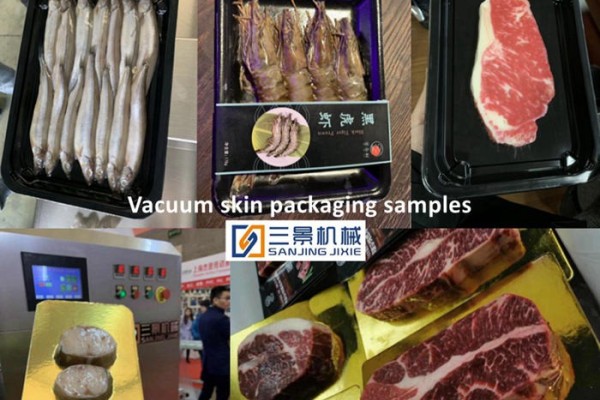 Aplicación en la industria alimentaria: máquina de envasado de piel al vacío