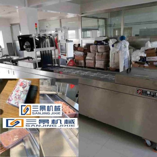 肉砖肉块硬膜热成型真空包装机