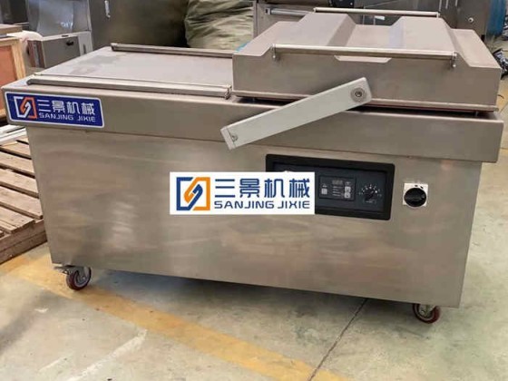 Máquina selladora de alimentos al vacío de doble cámara DZ-600