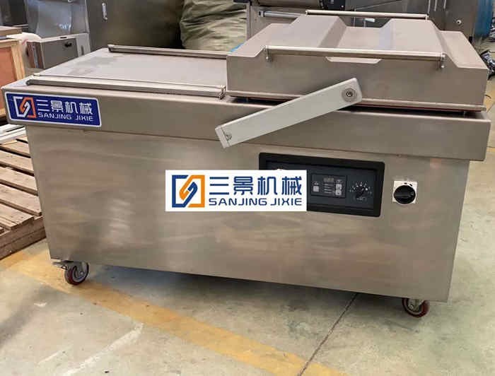 Máquina selladora de alimentos al vacío de doble cámara DZ-600