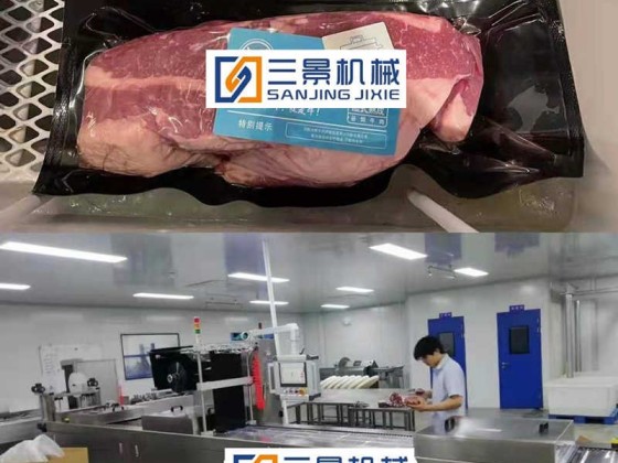 Máquina automática de envasado al vacío de termoformado