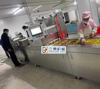 Máquina de envasado al vacío termoformado de película rígida