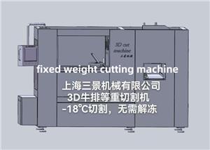 3D intelligent fixed weight saw