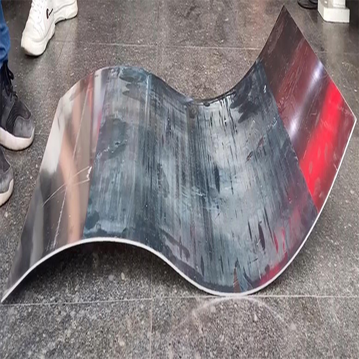 Straightening machine for aluminium plate 3.0mm