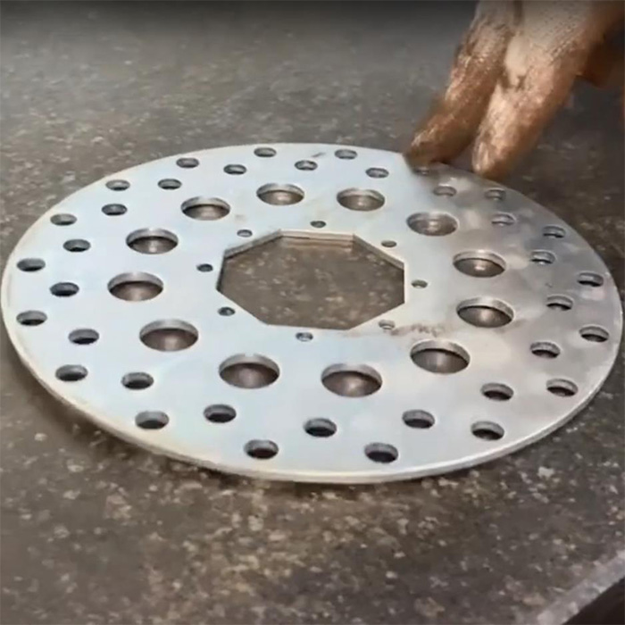 Roll leveling machine para sa mild steel na bahagi na 3.8mm