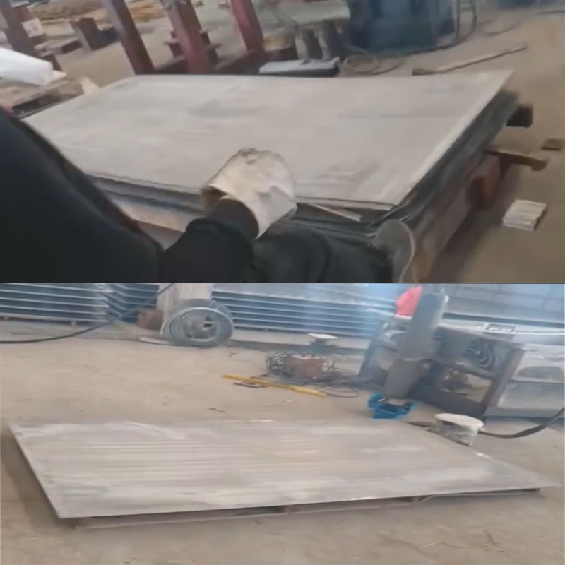 Sheet Metal Flattening Machine