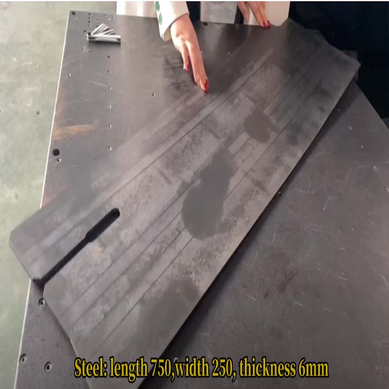 Sheet Metal Flattening Machine For Heavy Laser Cutting Parts Sheet Metal Flattening Machine For Heavy Laser Cutting Parts