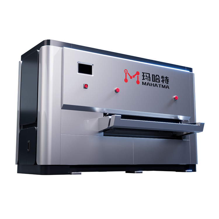 Sheet metal flattening machine