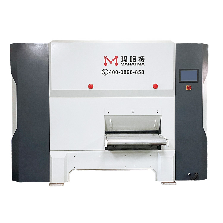 Máy làm thẳng CNC cho các bộ phận cắt laser