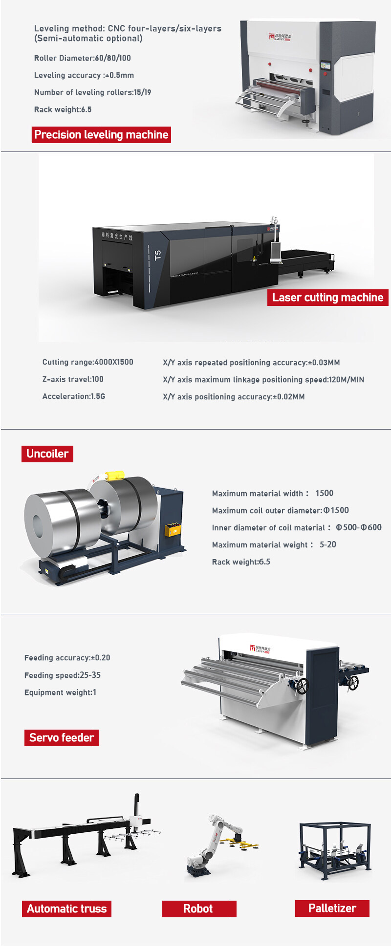 MAHATMA laser cutting machine