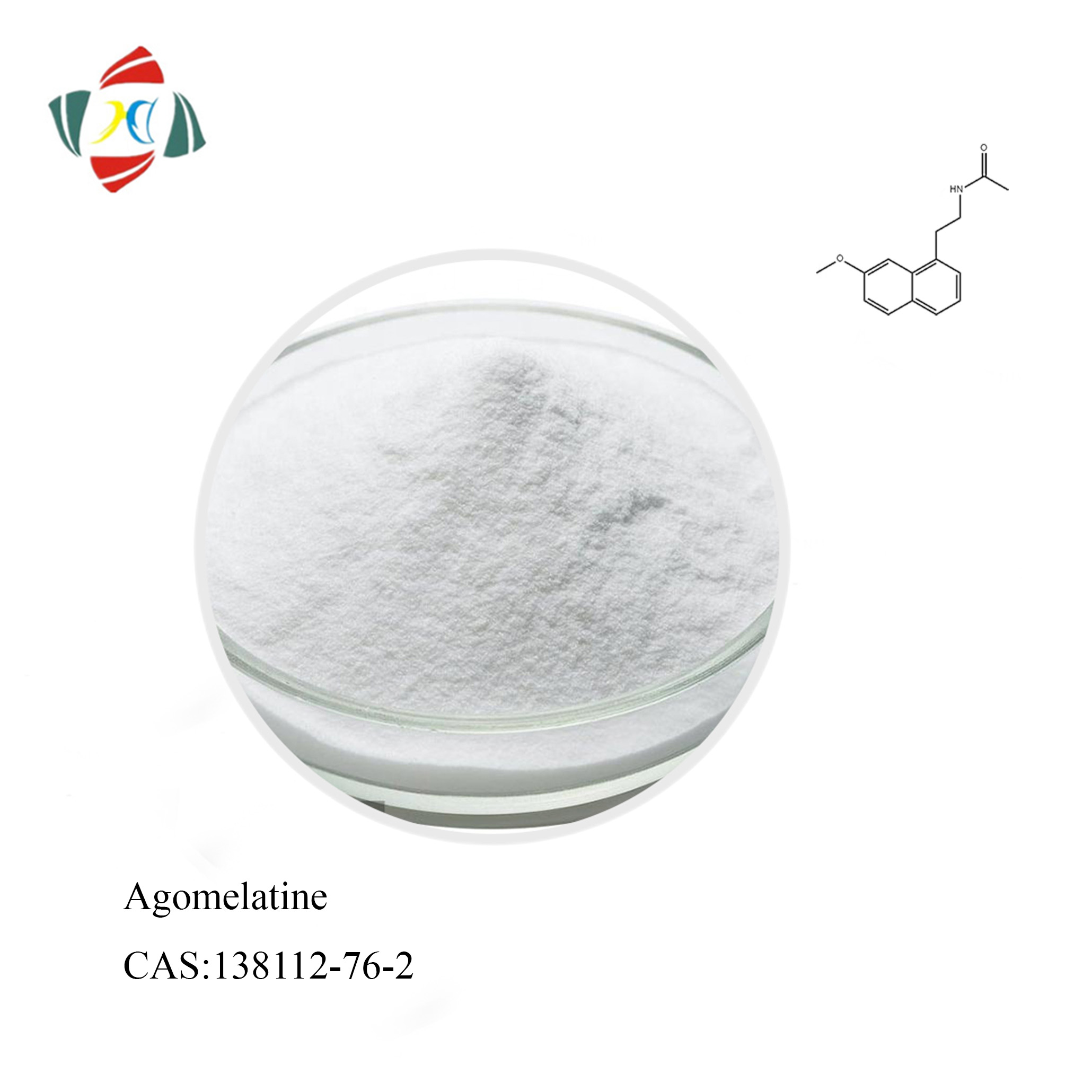 Заводская поставка высокого качества Agomelatine CAS 138112-76-2