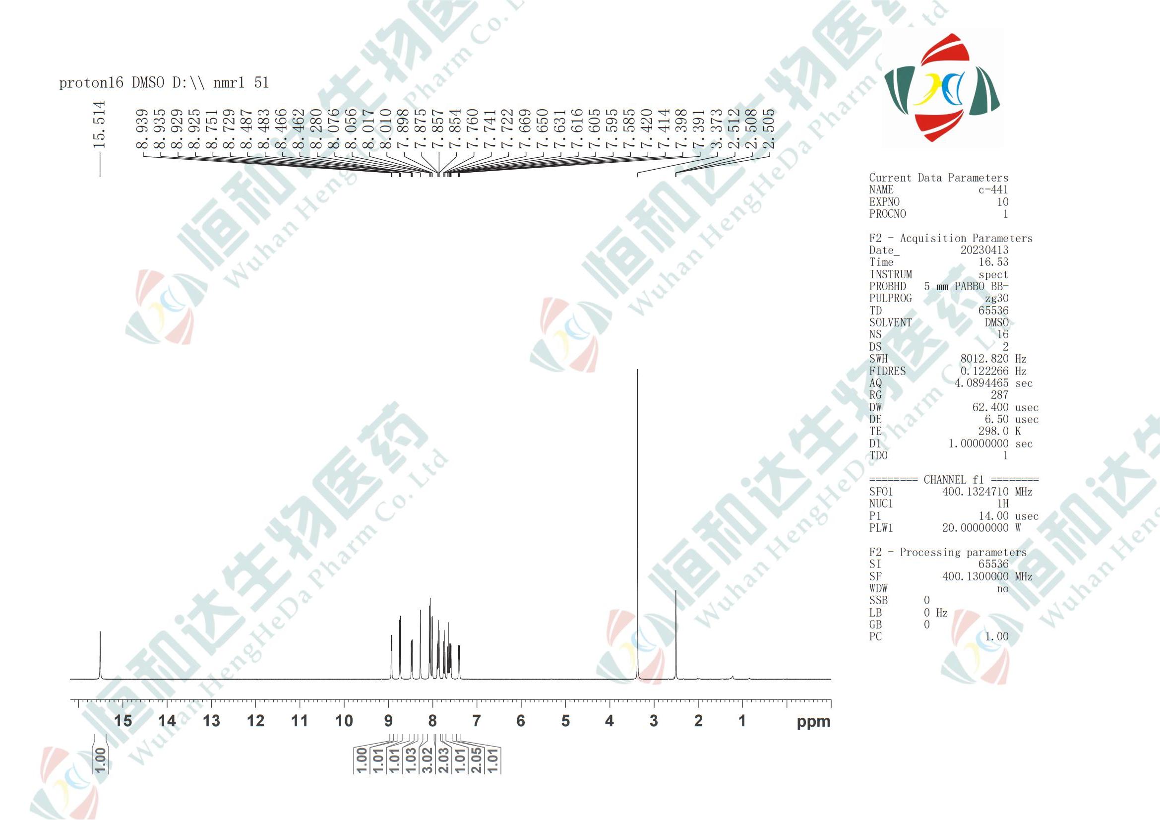 Antitumor TM5614 /TM 5614/ TM-5614 Inhibitor CAS: 1190221-46-5