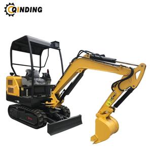 1.8T Small Excavator With Rubber Track 1.5t Mini Digger