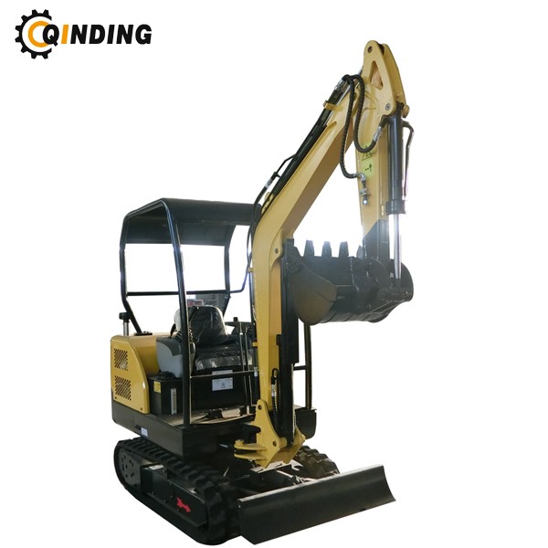 1.8T Small Excavator With Rubber Track 1.5t Mini Digger