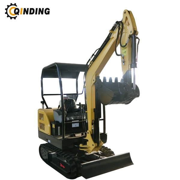 1800kgs Mini Excavator With Rubber Tracks With CE