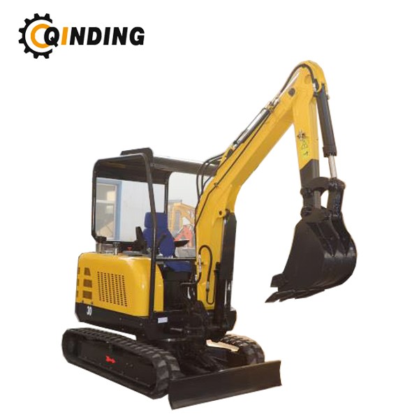 2.5Ton Mini Excavator 2500kgs With 0.1cbm Bucket With Rubber Track