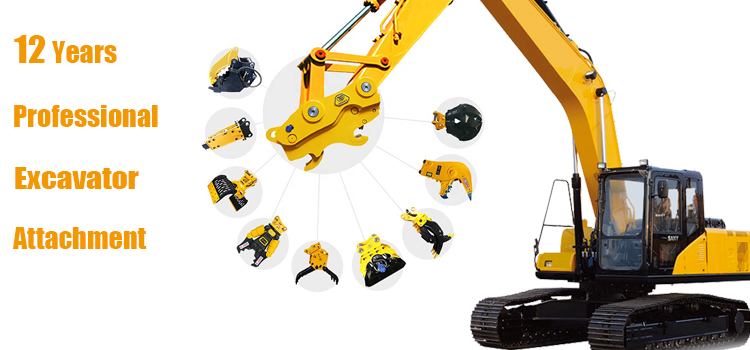 Accplication of the Excavator Attachment