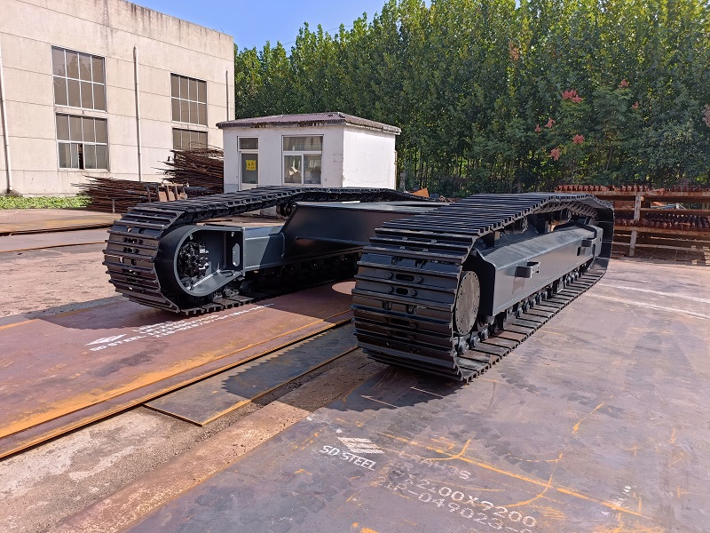 Customized High Quality 42 Ton Crawler Steel Track Undercarriage,Chassis for Drilling Rig