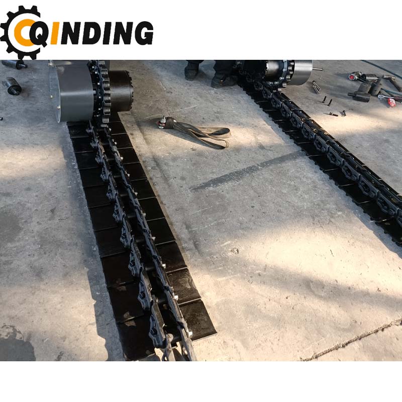 QDRT-02T 2 Ton Rubber Track Undercarriage Chassis for Crusher and Screener, Crawler Excacator,Crane 1815mm x 367mm x 230mm Manufacturers, QDRT-02T 2 Ton Rubber Track Undercarriage Chassis for Crusher and Screener, Crawler Excacator,Crane 1815mm x 367mm x 230mm Factory, Supply QDRT-02T 2 Ton Rubber Track Undercarriage Chassis for Crusher and Screener, Crawler Excacator,Crane 1815mm x 367mm x 230mm
