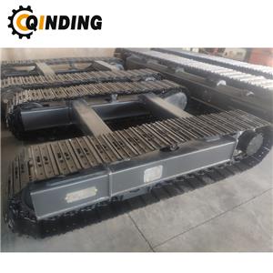 QDST-30T 30 Ton Steel Track Undercarriage Chassis for Crawler Excavator, Cold Milling Machines and Road Paves 5001mm x 786mm x 500mm