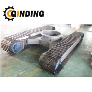 QDST-35T 35 Ton Steel Track Undercarriage Chassis for Materialhandling, Crane, Pipelayers 4810mm x 1000mm x 600mm