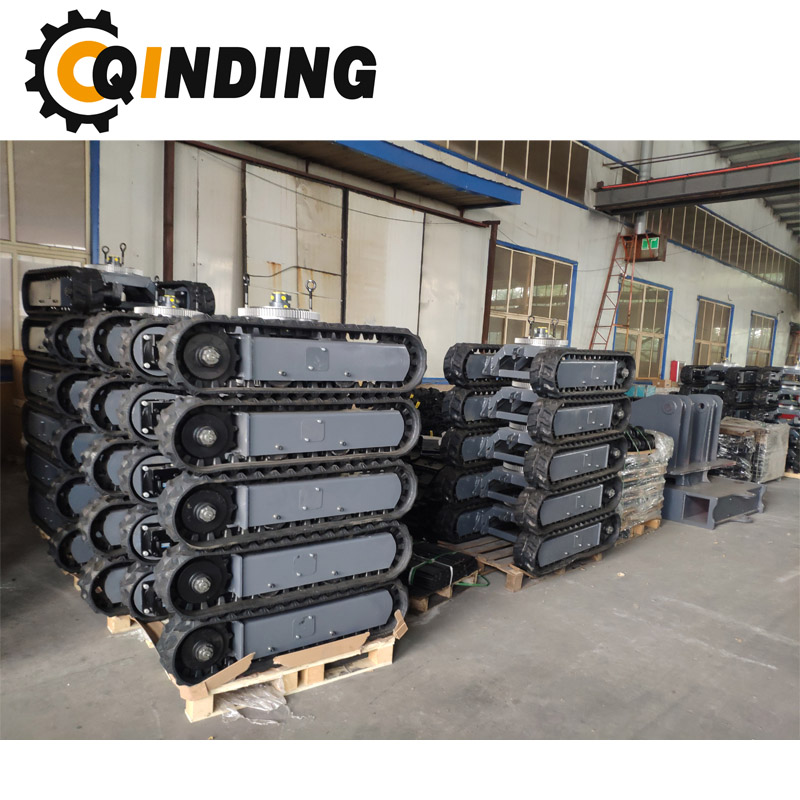 QDRT-01T 1 Ton Rubber Track Crawler Base Undercarriage for Crusher and Screener 1220mm x 309mm x 180mm Manufacturers, QDRT-01T 1 Ton Rubber Track Crawler Base Undercarriage for Crusher and Screener 1220mm x 309mm x 180mm Factory, Supply QDRT-01T 1 Ton Rubber Track Crawler Base Undercarriage for Crusher and Screener 1220mm x 309mm x 180mm