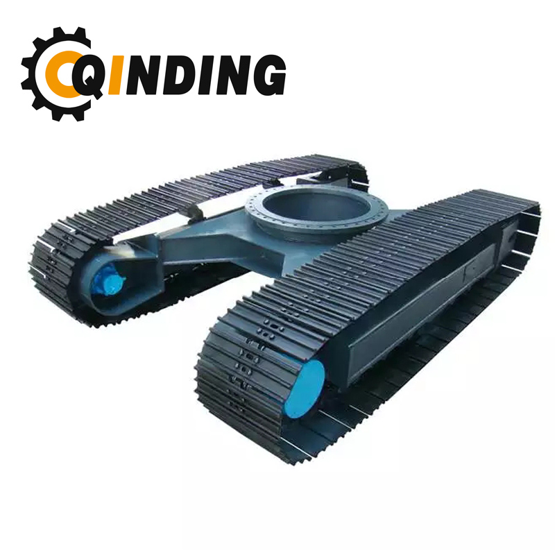 QDST-05T Steel Crawler Track Chassis for 5 Ton Machine 2125mm x 482mm x 300mm