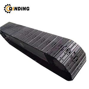 QDST-80T Unpowered Steel Track Chassis Assembly (80-Ton Load) for Mining Dump Truck