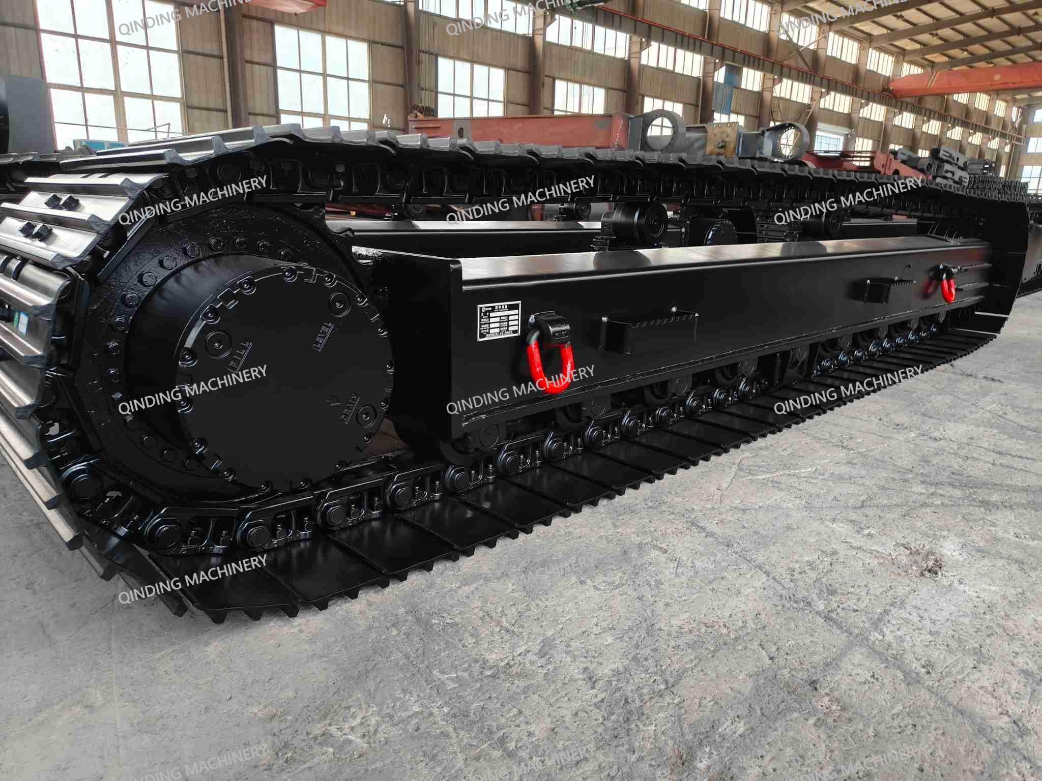 QDST-20T 20 ton crawler Steel track undercarriage to Germany Market