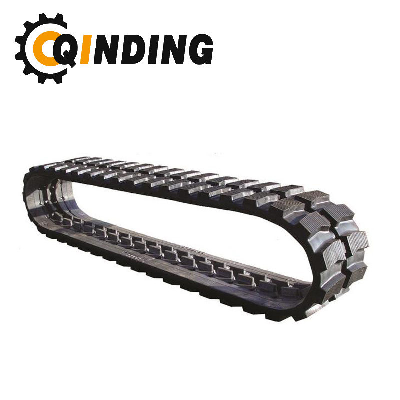 Qdrt-02t Complete Crawler Rubber Track Undercarriage for Agricultural Machine Mini-Excavator