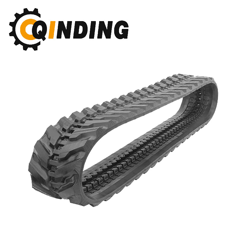 Qdrt-02t Complete Crawler Rubber Track Undercarriage for Agricultural Machine Mini-Excavator