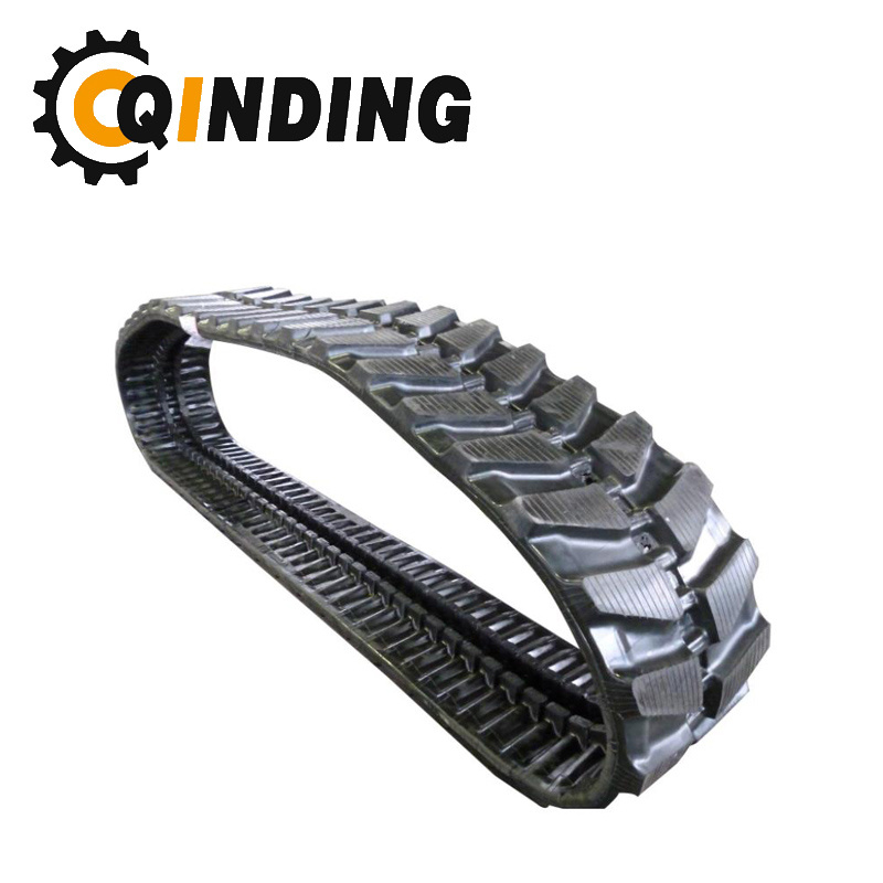 Qdrt-02t Complete Crawler Rubber Track Undercarriage for Agricultural Machine Mini-Excavator