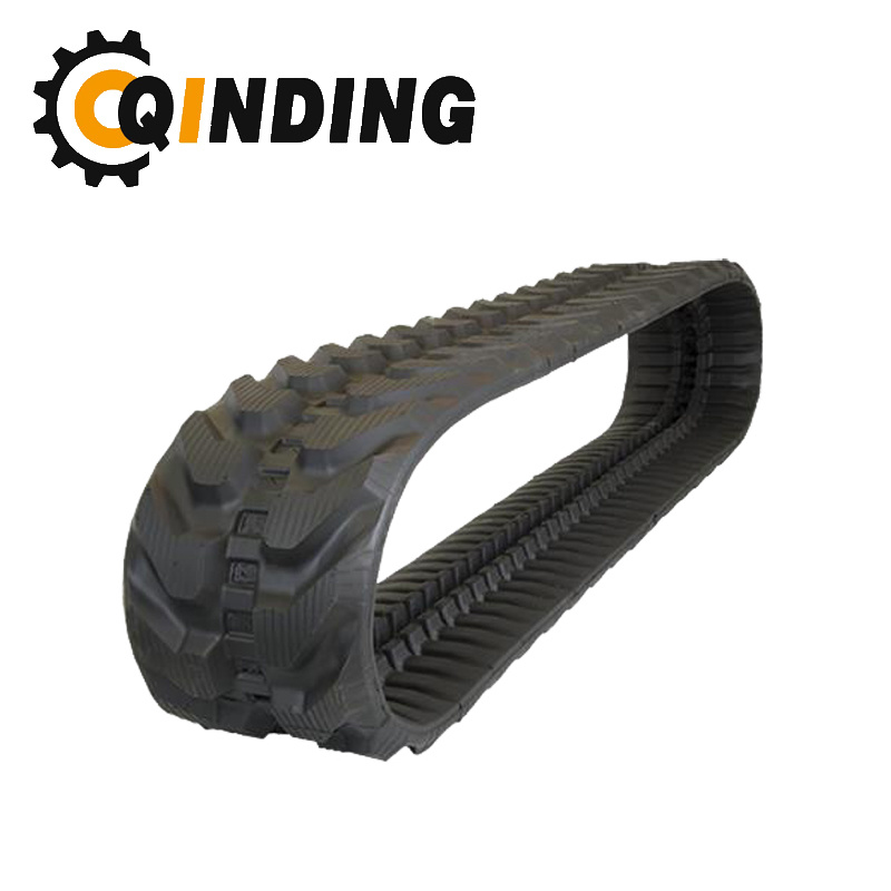 Qdrt-02t Complete Crawler Rubber Track Undercarriage for Agricultural Machine Mini-Excavator