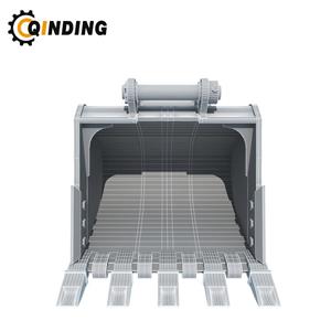 Heavy Duty Excavator Rock Bucket with Bucket Teeth by Bonovo