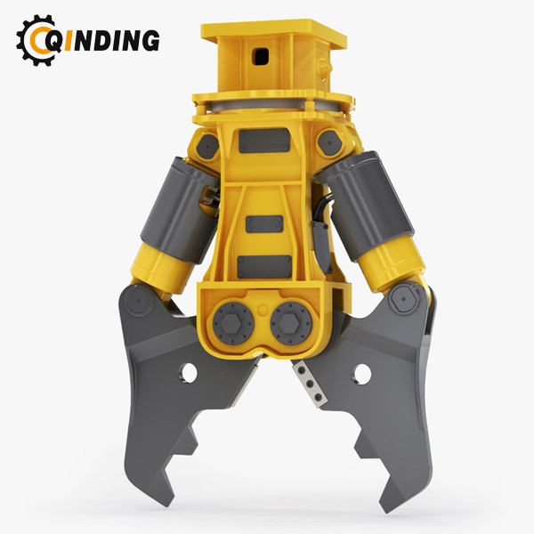 360 Degree Rotating Excavator Wood Shear Hydraulic Rotating Tree Cutter for Sale New Product 2020 Construction Machinery Gear