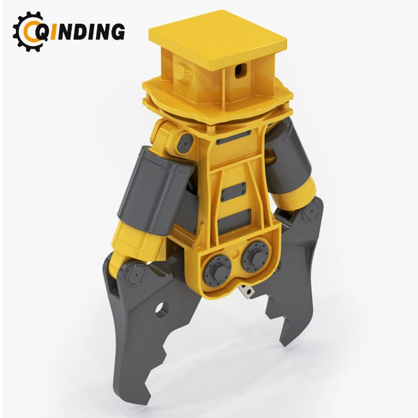 360 Degree Rotating Excavator Wood Shear Hydraulic Rotating Tree Cutter for Sale New Product 2020 Construction Machinery Gear