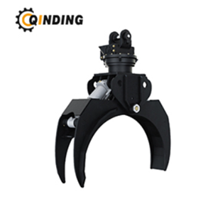 Bucket with 360 Hydraulic Rotation Grapple