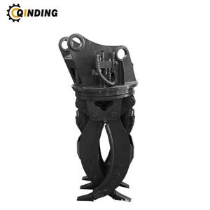 Factory Price 360 Degree Hydraulic Rotary Log Grapple for Excavator