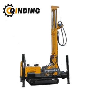 Professional Manufacturer Useful Crawler Drilling Rig Price QD180 Water Well Drilling Rig