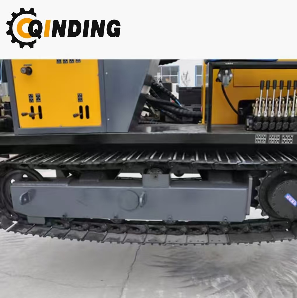 Diesel Engine Crawler Mounted Diesel Engine 300 Meter Water Well Borehole Drilling Rig with 12 Months Warranty