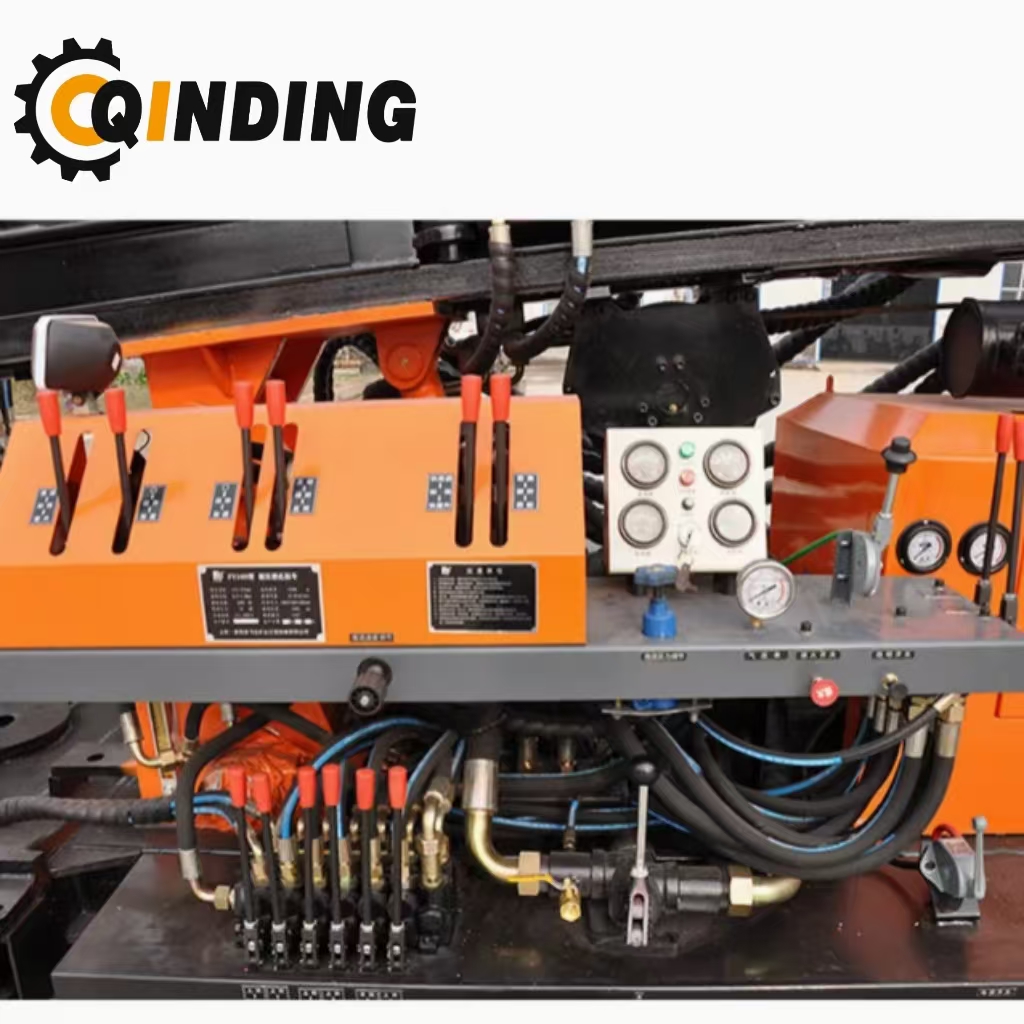 China 400m Crawler Mounted Diesel Engine Driven Borehole DTH Pneumatic Water Drilling Rig Machine for Sale