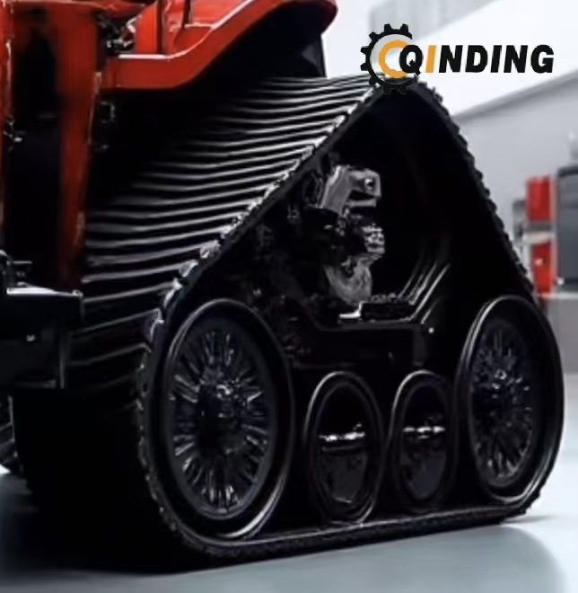 Triangular Rubber Tracked Whee Chassi Land-friendly for Case IH