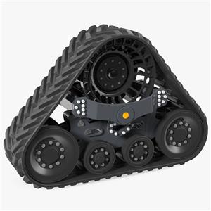 Triangular Rubber Tracked Whee Chassi Land-friendly for Case 5088