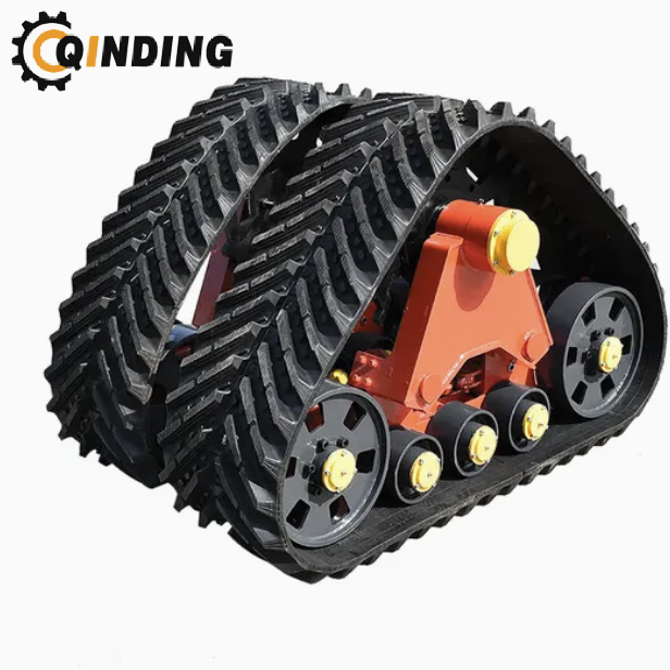 Triangular Rubber Tracked Whee Chassi Land-friendly for Case IH